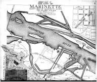 Marinette City - Middle - Above, Marinette County 1912